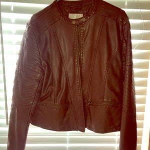 leather jacket